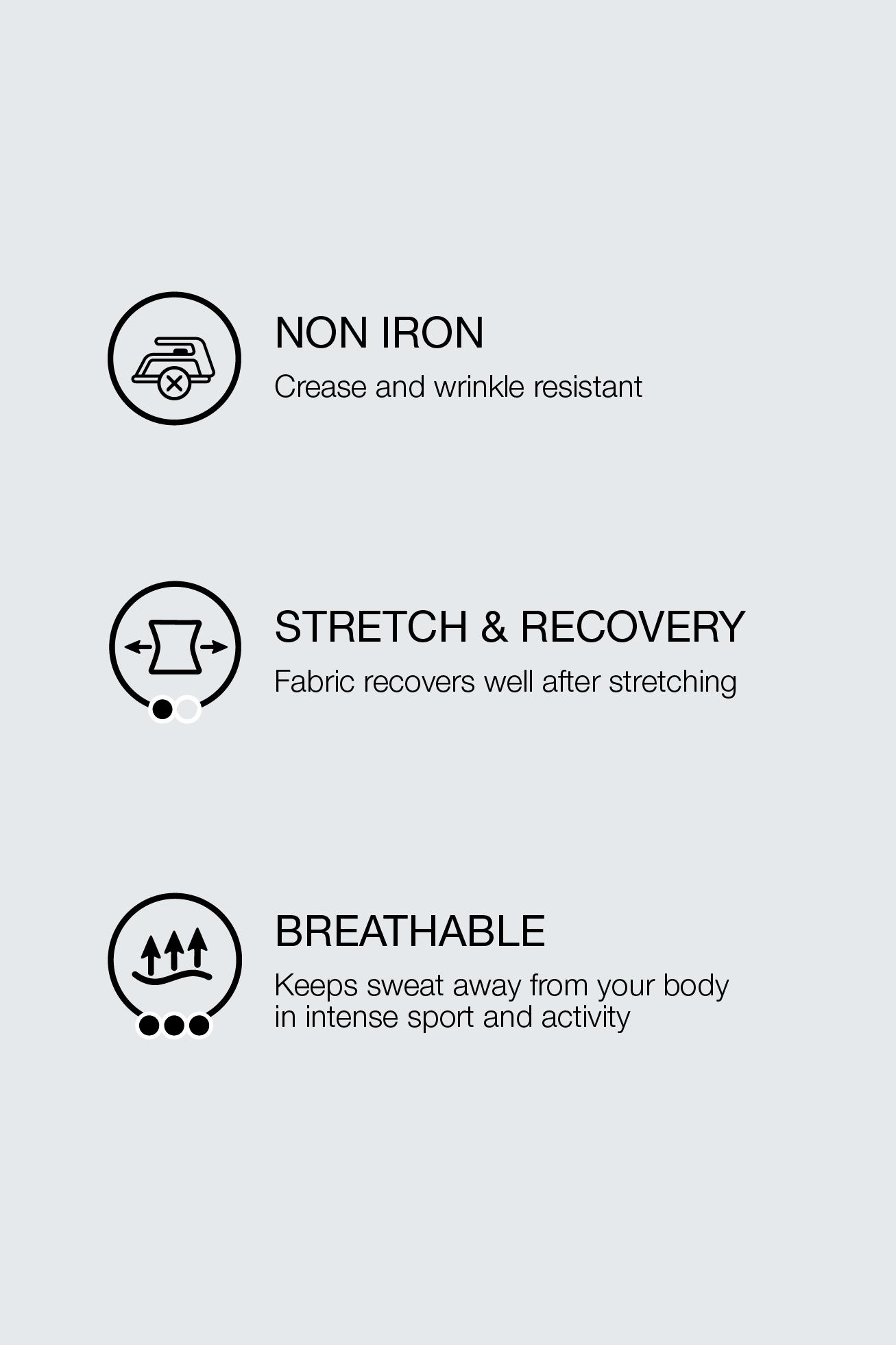 COMFORT NON-IRON JOGGER-WAIST PANTS